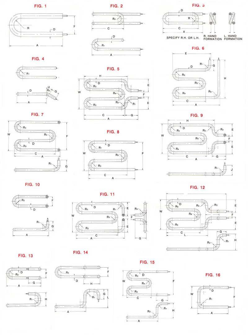 Electric Grill Tubular Heating Element type