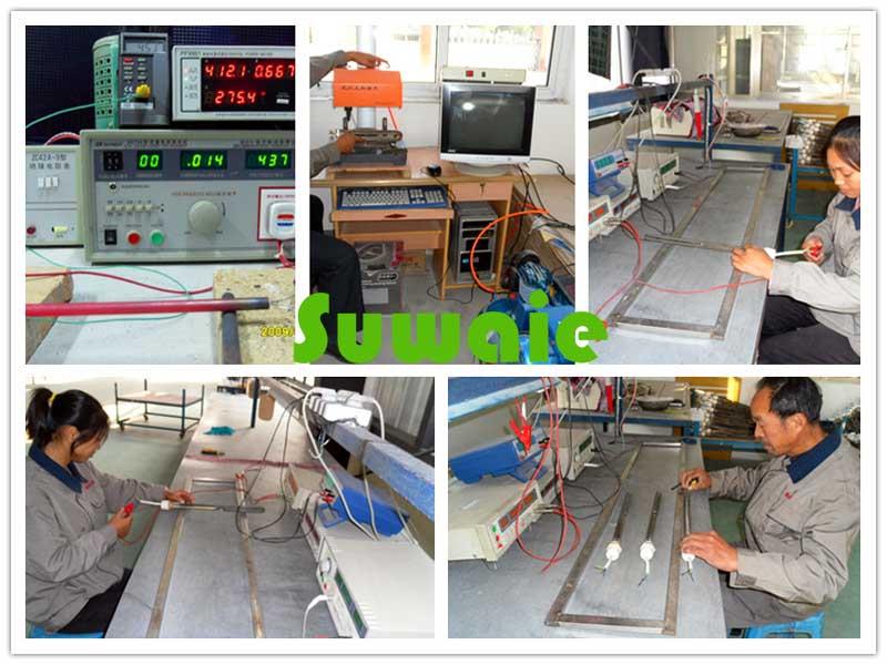 Finned Pencil Cartridge Heater test